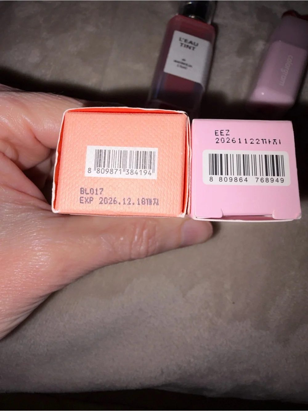 Colorgram Juicy Drop Tint (06 Nice Plum) & BBIA L'Eau Tint (Magnolia) Lip Bundle